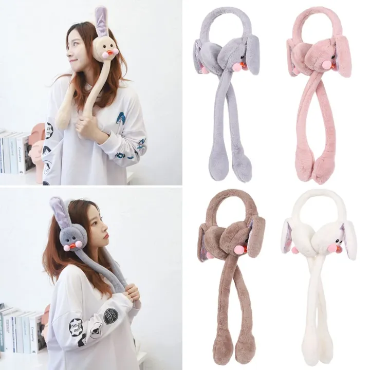 Cycling%20Cute%20Soft%20Headband%20Ladies%20Children%20Winter%20Rabbit%20Ears%20Moving%20Ears%20Plush%20Earmuffs%20Warm%20Earmuffs%20-%20Image%207
