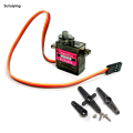 Sutuiying 2/4/10/20/50PCS SG90 MG90S Servo Metal Gear Digital 9g 180 Degrees High Quality For Fixed wing Aircraft model telecontrol aircraft Parts Toy. 