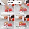 Compact Vacuum Sealer for Food with 30 Reusable Bags Powerful Handheld Vacuum Sealer Machine Portable Food Sealer. 