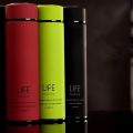 “UrbanHeat Travel Flask – 450ml Double Wall Steel Thermos Bottle”. 