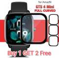 Buy 1 Get 2 Free Screen protector For Amazfit GTS 4 Mini. 