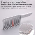 Yuanyan Professional Barber Clipper Hair Cutting Comb Men Adjustable Curved Flat Top Hair Clipper Fade Brush Salon Styling Tool. 