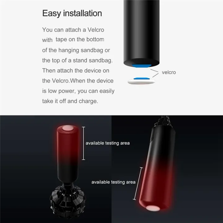 Smart Force Tracker Boxing Dynamometer Boxing Dynamometer Punching Bag ...
