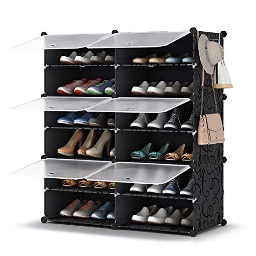 12%20Cube%20Stackable%20Shoe%20Rack%20Storage%20Cabinet%20-%20Image%205