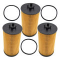 3X Oil Filter for Aveo Cruze Opel Adam Cascada Combo Corsa Meriva 93185674. 