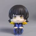 Blue Lock Anime Yoichi Isagi, Seishiro Nagi, Meguru Bachira, Hyoma Chigiri Look Up Figures. 