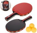 Best Quality 2Pcs bat Table Tennis Racket with 3 Balls - Sold By Best Supplier. 