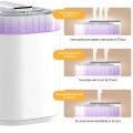 3L Large Capacity Cool Mist Humidifier Three Nozzles Multicolor Light Auto Shut Of. 