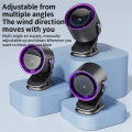 Rechargeable Air Conditioner Fan 3in1 Circulating Fan with Clip 100 Speed Adjustable Mini Table Fan for Office Outdoor. 