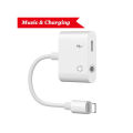 Lightning to 3.5mm Audio & Call & Charger Adapter (Game Supported). 