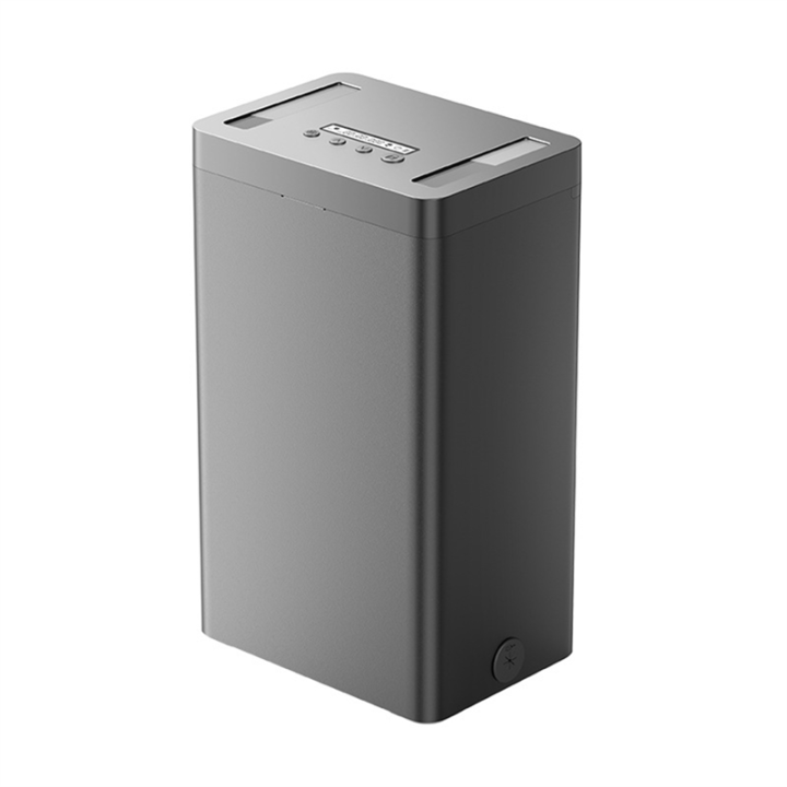 ARELENE Metal Timed Lock Box,Mobile Phone Lock Box with Timer, Lock Container Self-Controlled Time Release Safety Locker(Black)