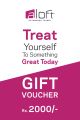 Aloft Gift Voucher Rs. 2000. 