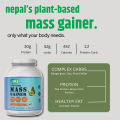 Jiri Nutrition Mass Gainer (Plant-based) 1kg - Vanilla Flavor. 