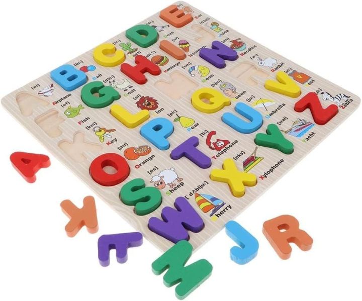 3D%20Wooden%20Capital%20Alphabet%20Puzzles%20with%20Animals%20for%20Children%20-%20Montessori%20Educational%20Learning%20ABC%20Letters%20Puzzle%20Board%20Toy%20(Multicolor)%20-%20Image%204