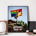 Movie Jackass Forever Poster No Framed Poster Kraft Club Bar Paper Vintage Poster Wall Art Painting Bedroom Study Stickers. 