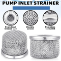 2 PCS Air Inlet Filter Suction Cup Hose Dual Screen with 1.91 cm NPT Thread for Airless Paint Sprayer Accessories Kit Pump Inlet Filter. 