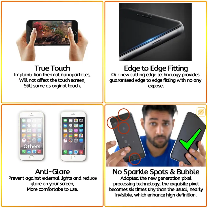 Matte%20Ceramic%209h+%20Screen%20Protector%20For%E3%80%90Tecno%20Camon%2020%E3%80%91Shatterproof%20Flexible%209H%20Nano%20Glass%20(Free%202%20Pcs.%20Camera%20Lens%20Protector)%20-%20Image%208