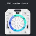 【New Trend】Height Adjustment Laptop Stand For Macbook Lenovo Computer 360 Degree Rotating Bottom Notebook Cooling Pad Bracket Phone Stand. 
