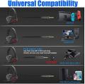 ONIKUMA K9 RGB Colore Stereo Gaming Headset for PC, Consoles and Mobiles with LED Light (Black). 
