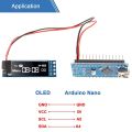 10 Set OLED Display Module SSD1306 Driver IIC I2C Serial Self-Luminous Display Board for Arduino Raspberry PI. 