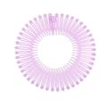 Plastic Stretch Flexible Comb  Headband Face Wash Full Circle Fixed Hair Accessories Wig Clips Non-Slip Flexible Circle Headband Women. 
