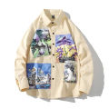 | Instyle Nepal | 916 / C22 Painting Printed Oversize Full Shirt  For Man. 