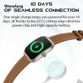 Wenefang [World Premiere]Global Version BLACKSHARK GT3 Smart Watch 1.96'' New Curved Amoled Display Support Bluetooth Call 100+ Sport Modes. 