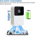 Jmary MF-5 Smart Video Doorbell with HD Camera, Night Vision, Two-Way Talk, Motion Detection & Free Cloud Storage - Wireless Door Bell for Home Security. 