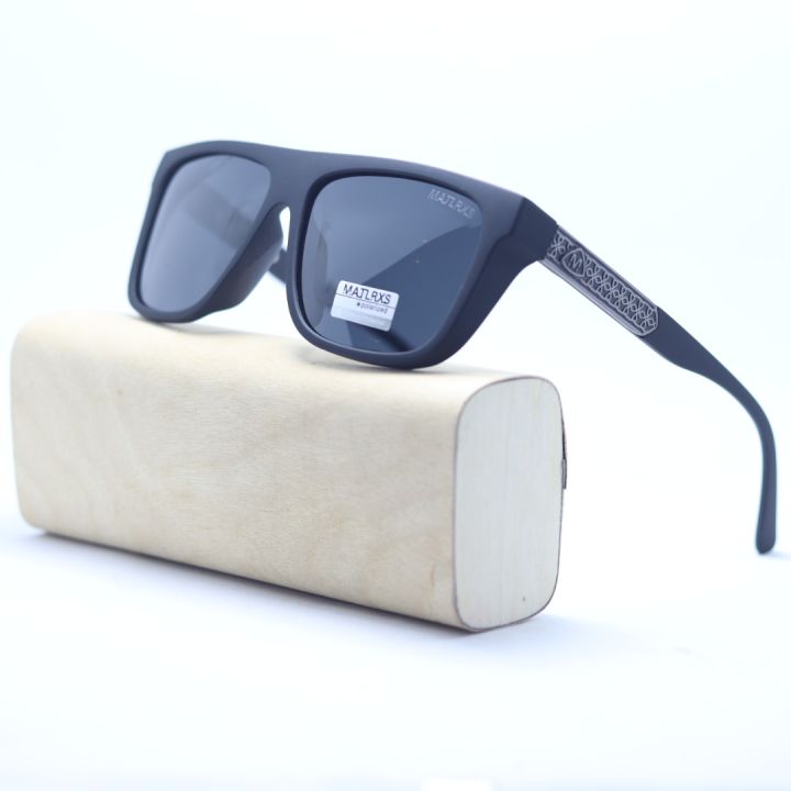 Polarized Matt Black UV 400 Best Quality Sunglasses For Men