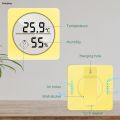 Sutuiying Nice-power Mini Smiley Face Digital Hygrometer Thermometer 2pcs Portable Portable Room Home Thermometer for Office Temperature Humidity. 
