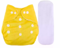 Adjustable Reusable Washable Baby Diapers Nappy 1 Diaper + 5 Microfibre Inserts (Size : 4 To 14 Kg). 
