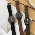 Watch for Men and Women Ethnic Style Simple Junior High School Student Cool Quartz Watch. 