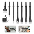 8 Pcs Pneumatic Chisel Air Hammer Punch Chipping Tool Pneumatic Chisel Air Hamme Cutting Rusting. 