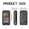 NCANRUI H18 Mini Digital Multimeter AC/ Meter 1999 Counts Multimetro Ohm NCV Electricity Tools Black. 
