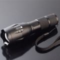 Durable Outdoor Hiking Zoomable Waterproof Torch Flashlight 500 Lumen LED. 