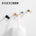 DISICHEN High Quality Brass Robe Hooks Clothes Hanger Household Rustproof Towel Hook Coat Hanger Key Rack Bathroom Accessories Small Decoration. 
