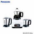 Panasonic MX-AE375 White 750 Watts Monester AE Series Super Mixer Grinder 3 SS Jars White. 