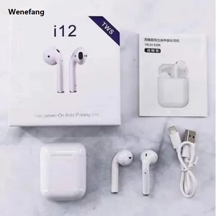 Wenefang%20i12%20Airpods%20TWS%20Bluetooth%20Earphone%20Headset%20Airpods%20Pro%20Full%20Set%20with%20Box%20True%20Wireless%20Luxury%20Bluetooth%20Headset%205.0%20Touch%20Control%20Earbuds%20for%20Android%20and%20iOS%20Mobile%20Phones%20-%20Image%202