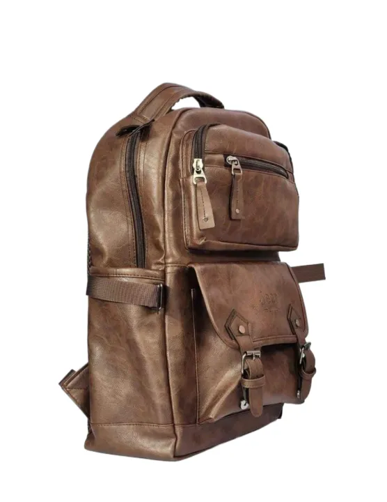 Jeep%20Buluo%20PU%20Leather%20Large%20Capacity%20Backpack%20For%20Unisex%20Casual%20Smart%20Leather%20Bag%20For%20Travelling%20And%20Official%20Purpose%20-%20Image%203