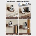 Portable Plastic Camera Supporting Holder Wall Mounted Space-saving CCTV Monitoring Bracket Surveillance Mount Shelf Indoor Outdoor Bracket. 
