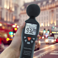 Noise Sensor Decibel Meter, Noise Meter Noise Meter High-Precision Black ABS Measuring 30-130DB USB Recording. 