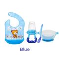 Combo set 4 in 1 Baby Feeding Set meal Set Bowl with spoon fruit pacifier Foldable bib By Desire - Baby Feeder |. 