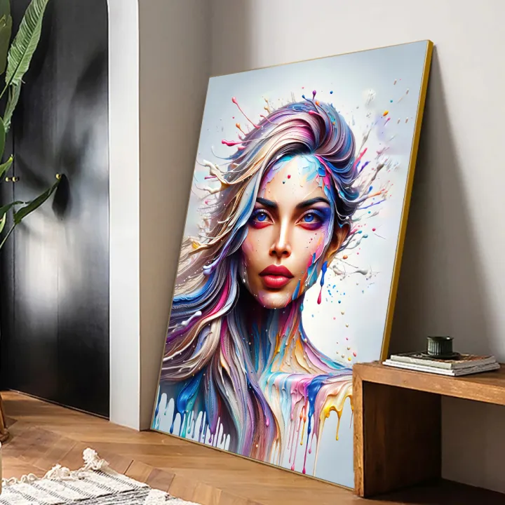 Abstract%20Color%20Fusion%20Fluid%20Aesthetic%20Art%20Poster%20Print%20Graffiti%20Color%20Woman%20Portrait%20Canvas%20Painting%20Living%20Room%20Wall%20Home%20Decor%20-%20Image%205