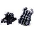 10pcs Buckle Clip Basic Mount for Gopro Go Pro Hero 12 11 10 9 8 7 5 4 Accessories Case Helmet for XiaoMi yi camera accessories. 