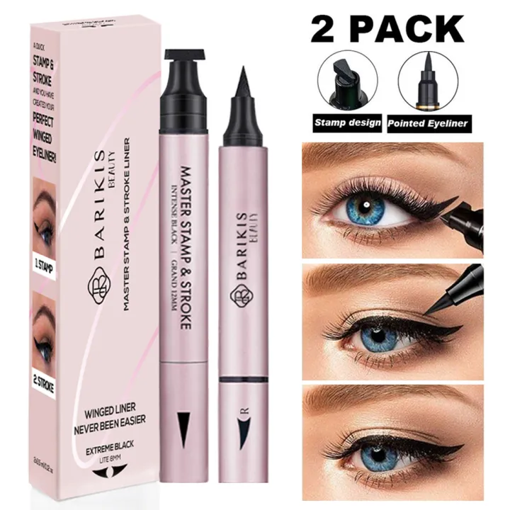 Linman%20Yuanyan%202%20Pens%20Winged%20Eyeliner%20Stamp%20Black%20Brown%20Liquid%20Eyeliner%20PFifty%20percent%20discount%20en%20Triangle%20Seal%202-in-1%20Waterproof%20Makeup%20Kit%20With%20Eye%20Liner%20Pencil%20-%20Image%206