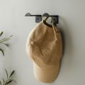 Practical Wall Mounted Hat Storage Rack Simple Modern Hat Hook Plastic Decorative Hook Closet Door. 