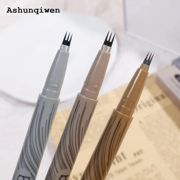 Ashunqiwen%202025%203%20Point%20Ultra%20Fine%20Eyebrow%20Eyelash%20Pen%20Make-up%20for%20Women%20Liquid%20Eyeliner%20Pencil%20Dark%20Brown%20Lasting%20Waterproof%20Eyebrow%20Tattoo%20Pen%20-%20Image%206