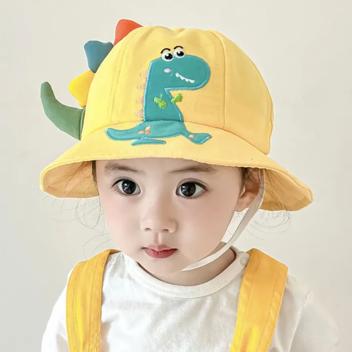 Casual%20Cartoon%20Dinosaur%20Children%20Fisherman%20Hat%20Sunscreen%20Wide%20Brim%20Kids%20Bucket%20Hat%20UV%20Panama%20Hat%20Baby%20Sun%20Cap%20Summer%20-%20Image%205