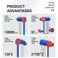 X3 Super Turbo Fan Jet Dry Blower - High-Speed 130000RPM Handheld Dust Remover. 