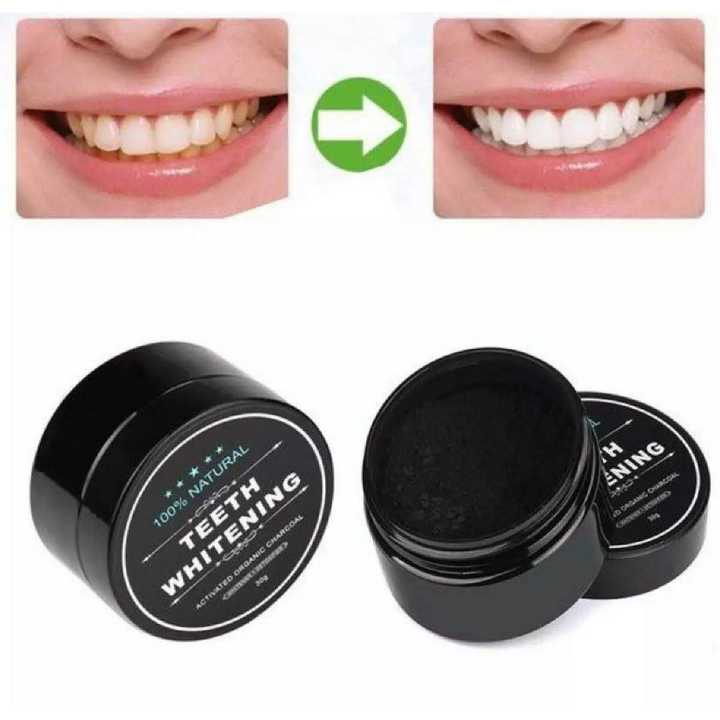 Natural Teeth Whitening Activated Organic charcoal Powder | Daraz.com.np